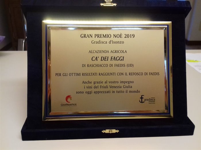 Gran Premio Noè 2019 -  Refosco di Faedis 